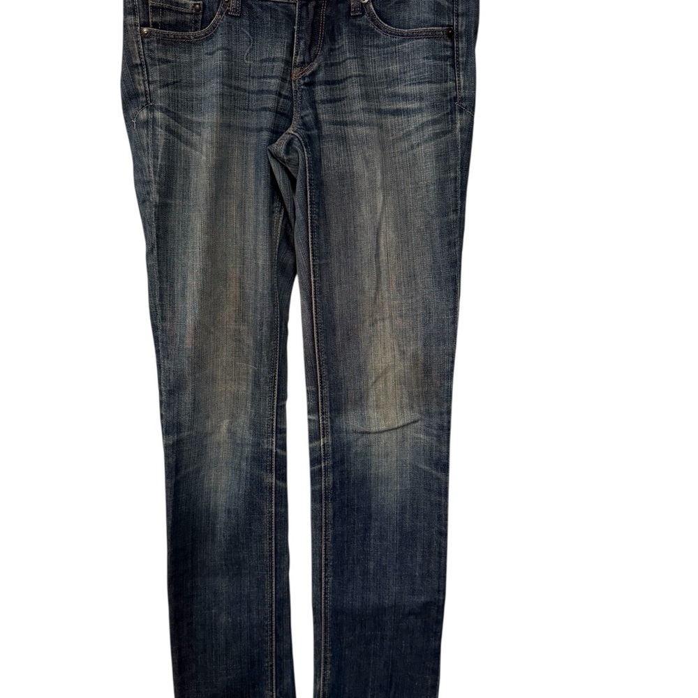 Express Dark Wash Skinny Jeans